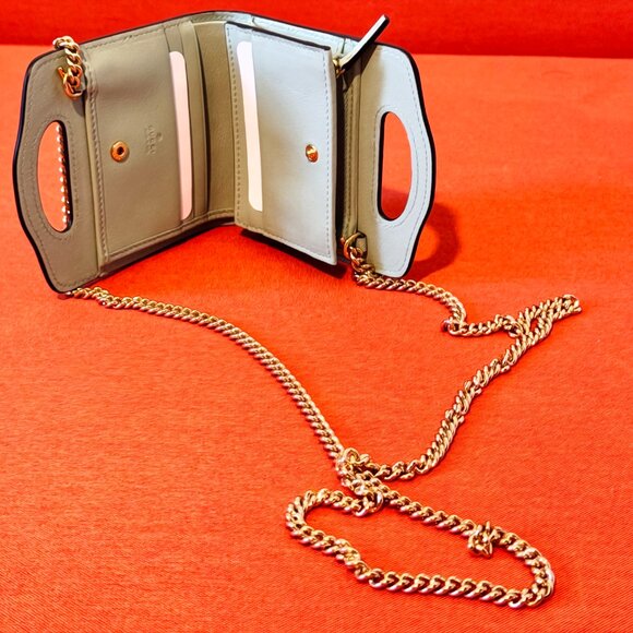 GUCCI Double G Python Marmont Top Handle Card Case wallet Crossbody evening bag - Picture 8 of 13